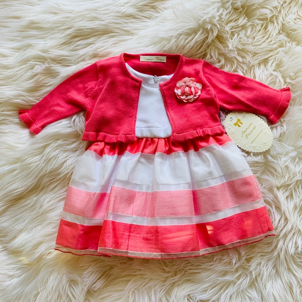 NWT American Princess Dress 6M